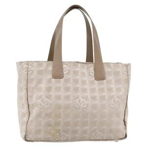 Chanel Nylon New Travel Line Tote Bag Beige